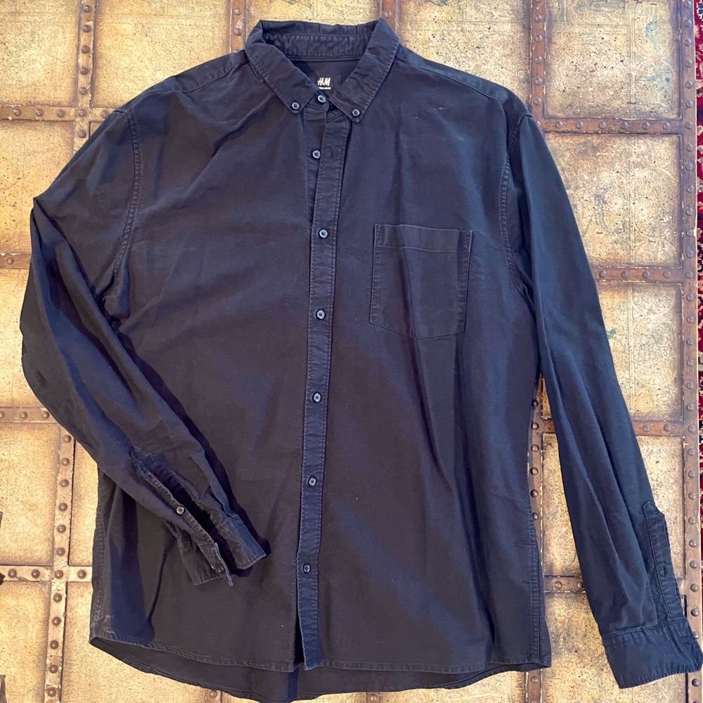 H&M long sleeve button up